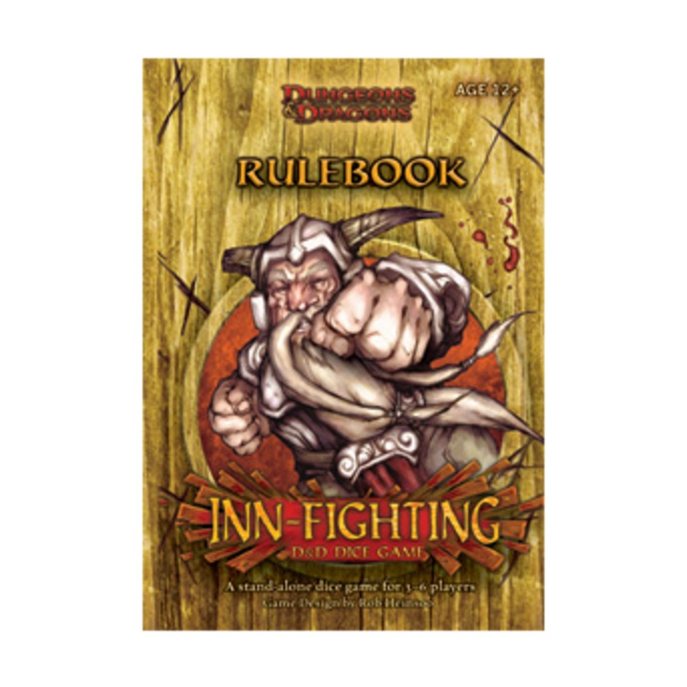 WotC D&D 3rd Ed Inn-Fighting - D&D Dice Game Box VG+/NM