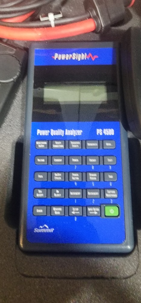Summit Technology PowerSight PS4500 Power Quality Analyzer With 4 eFX6000 Probes