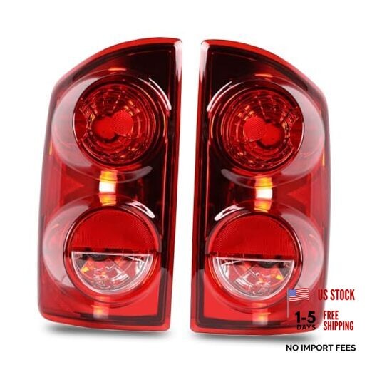 Tail Light Assembly Compatible With 2007 2008 2009 Dodge Ram 1500 2500 3500