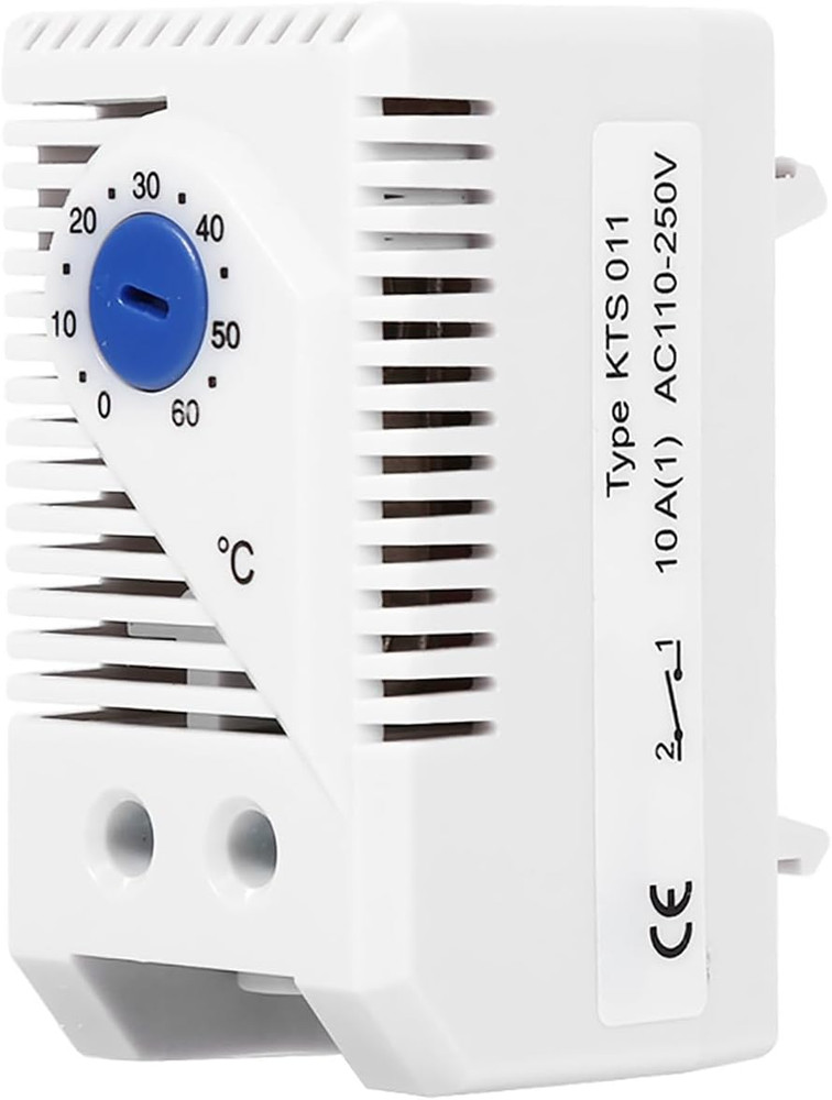 Mechanical Thermostat, 0-60 Adjustable Normally Open Temperature Controller Swit