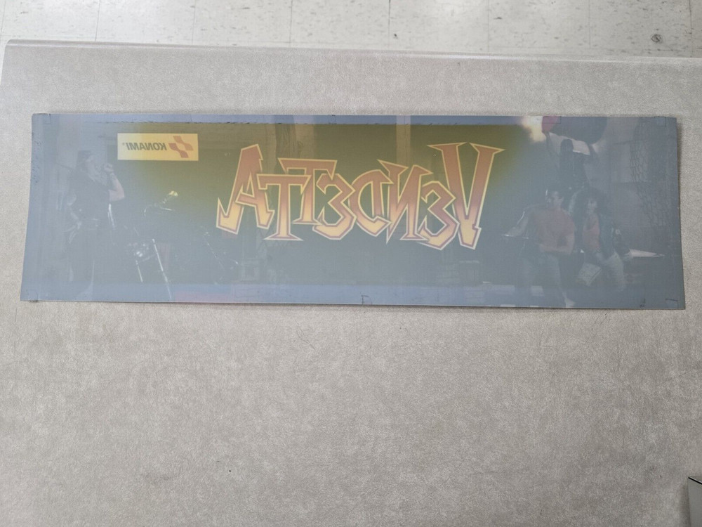 Vigilante Arcade Marquee Konami Original