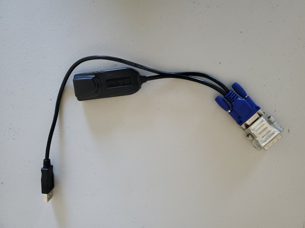 Raritan DCIM-USB USB KVM KX Switch CIM POD Interface Module Cable