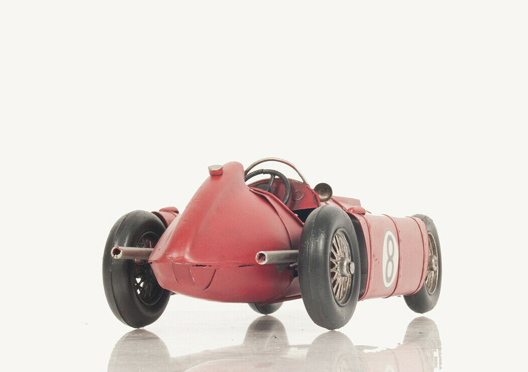 1954 Ferrari Lancia D50 Metal Model 13" Grand Prix Formula One Racing Car New