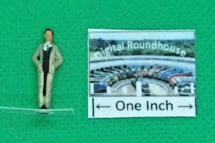 Digital Roundhouse Figures HO Spectators (pkg. 6) - Details Below