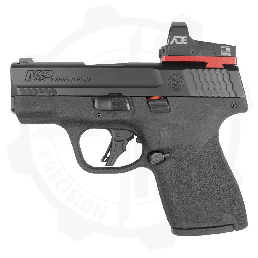 Optic Mount Plate for Smith & Wesson M&P 9 Shield and 9 Shield Plus Pistols