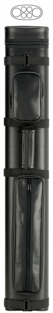 McDermott 2x4 Hard Pool Cue Case Black