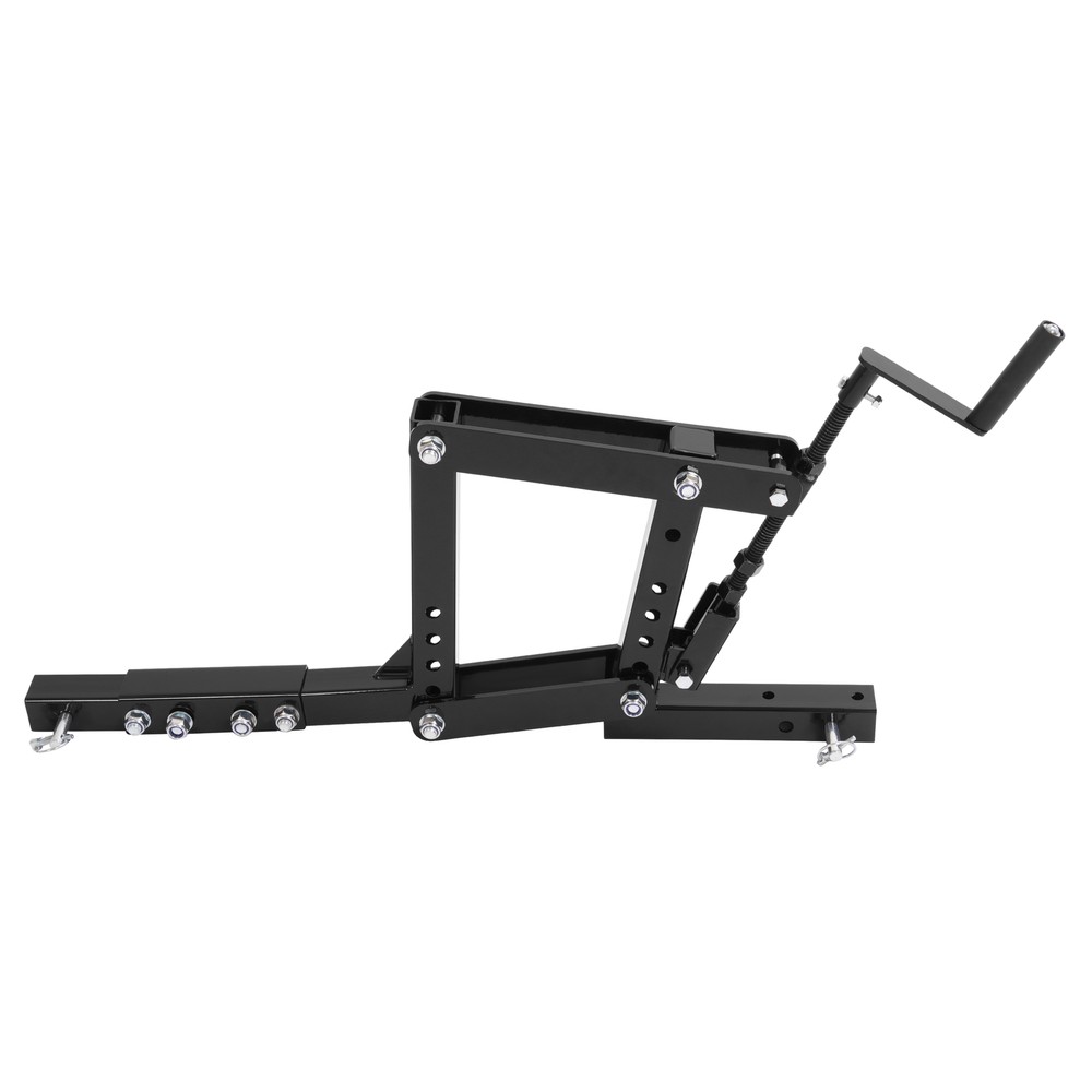 1 Point Hitch Implement Lift Adjustable For ATV UTV Lawn Tractor w/ 2" Receiver