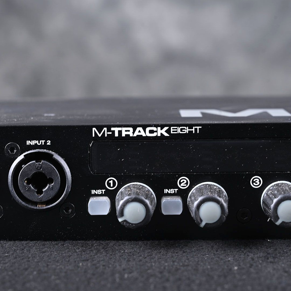 M-Audio M-Track Eight USB Audio Interface – 8 Mic Preamps – Tested - Working