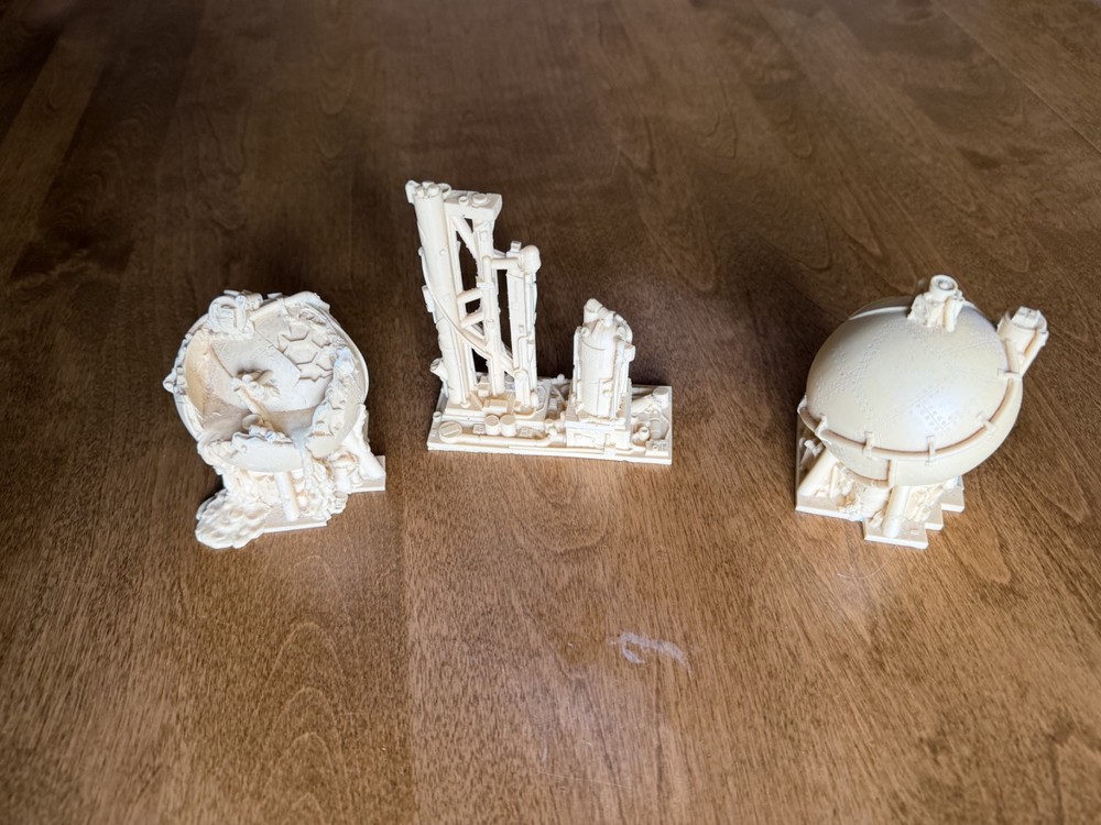 Armorcast Resin Scenery (3 pieces)