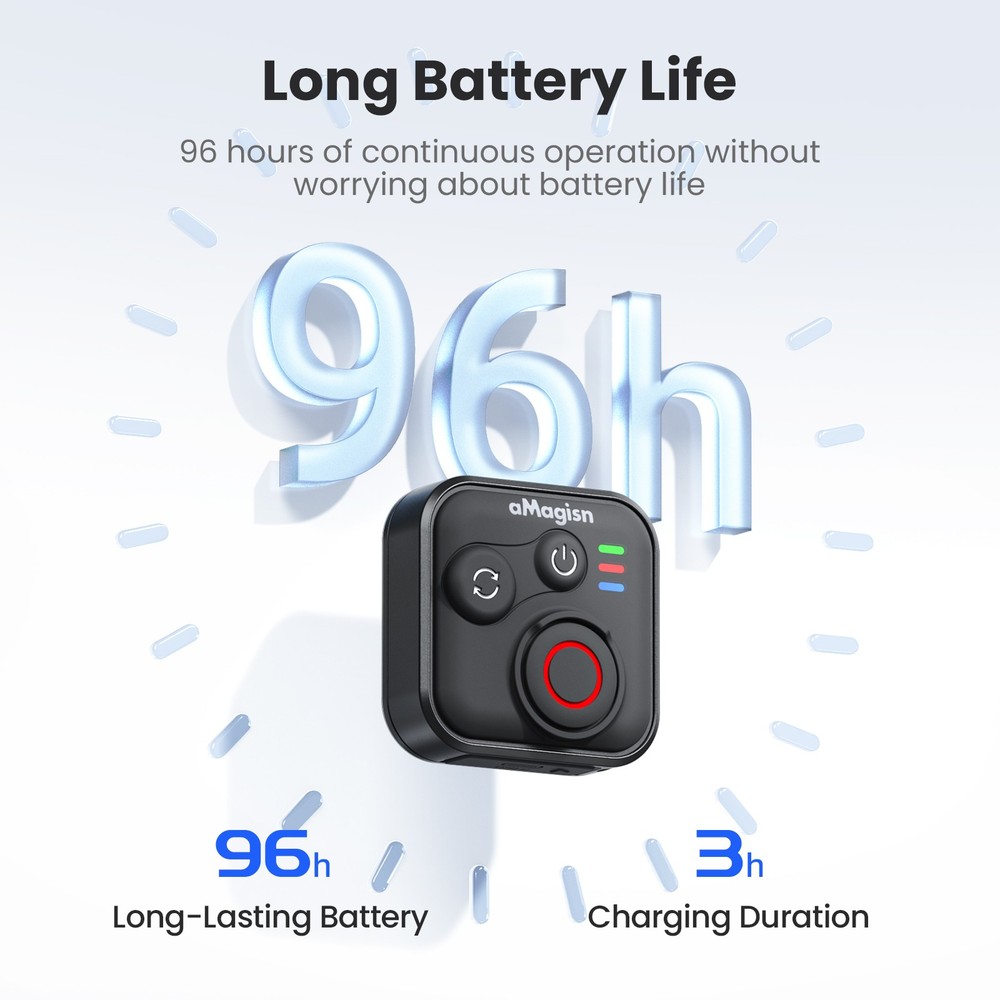 50M Range Bluetooth Remote Control For Insta360 X5/X4/X3/Ace (Pro) Accessories