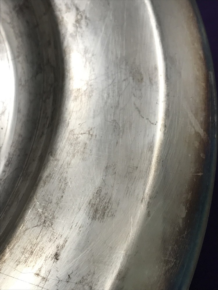 CHRISTOFLE Silverplated 16" ROUND TRAY