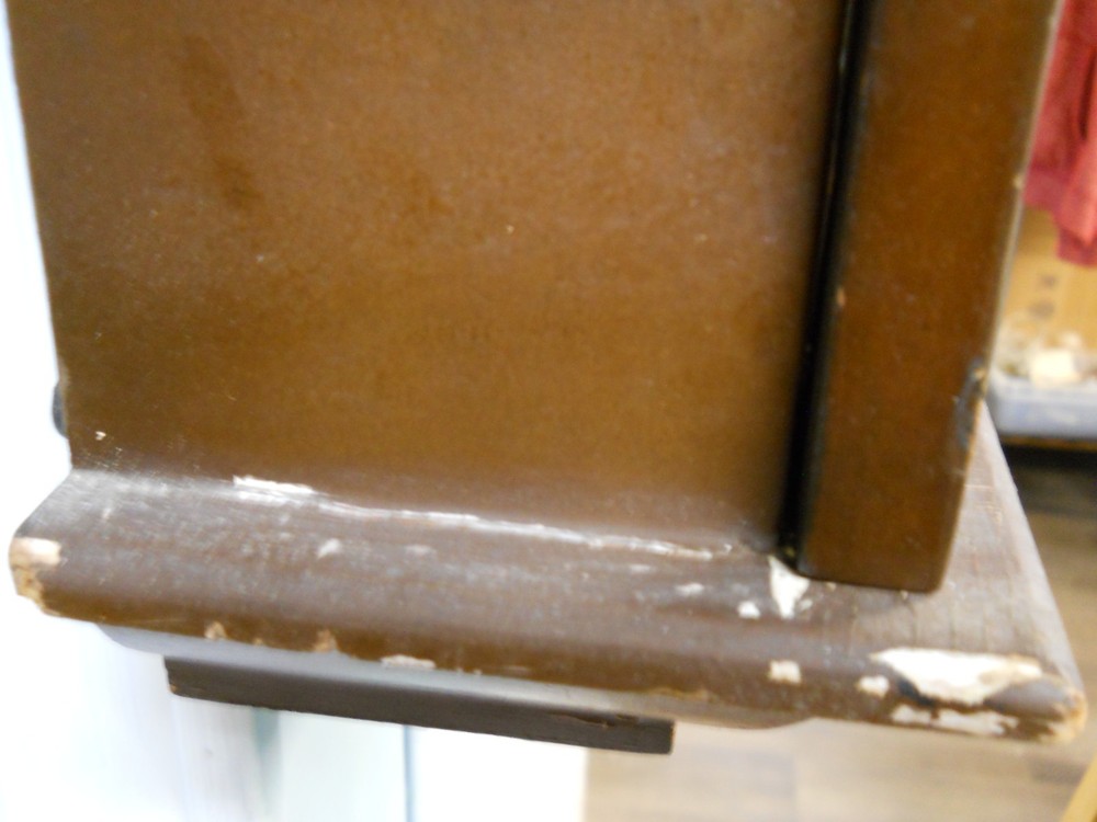 Centurion 35 Day Wall Clock Chimes w/ Pendulum & Key Works Needs TLC