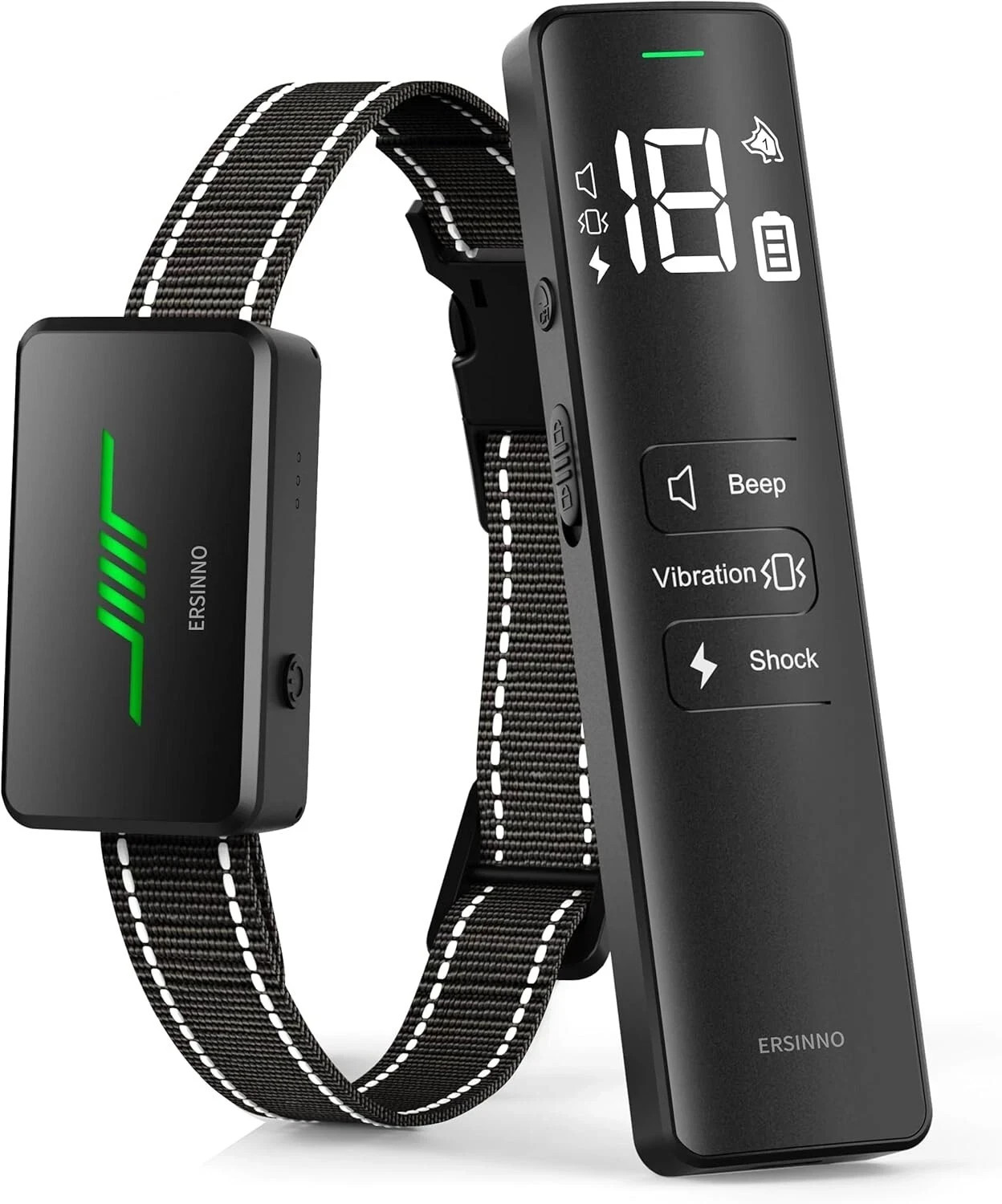 Dog Shock Collar  3300 FT Dog Training Collar Rechargeable Remote Shock Pet