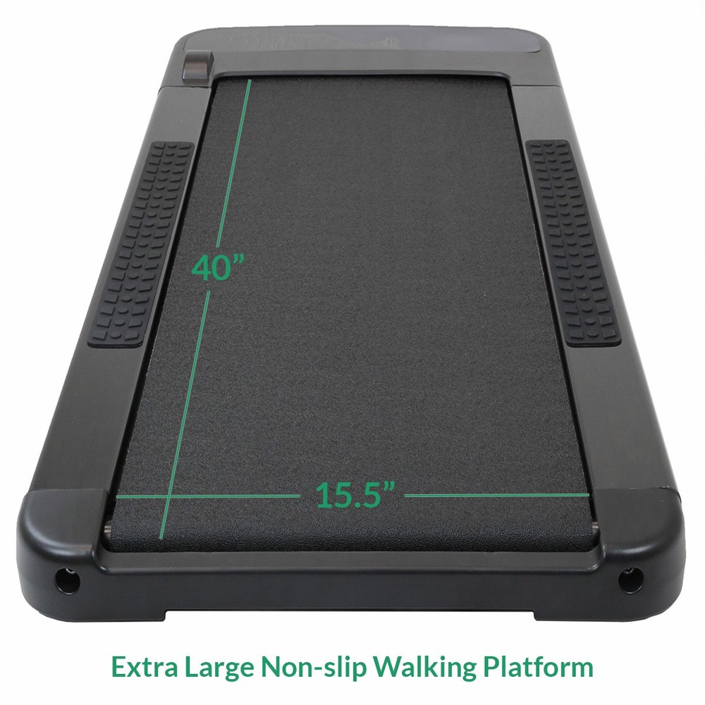 AdvanceUp Under Desk Walking Treadmill Compact for Home Office Workout Jogging
