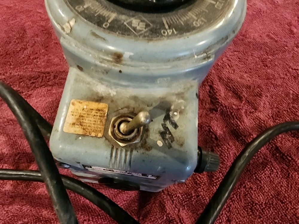 Superior Powerstat 116B Variac Variable Autotransformer, 120v