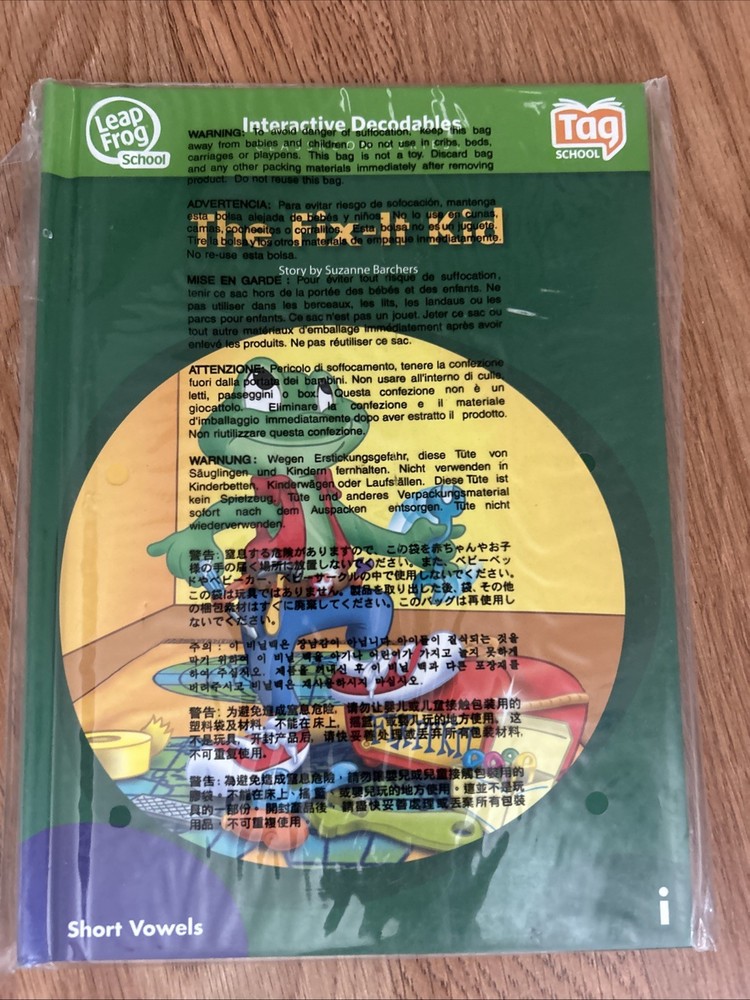 Leapfrog TAG Book set Interactive Decodables Phonemic Awareness Classroom Series