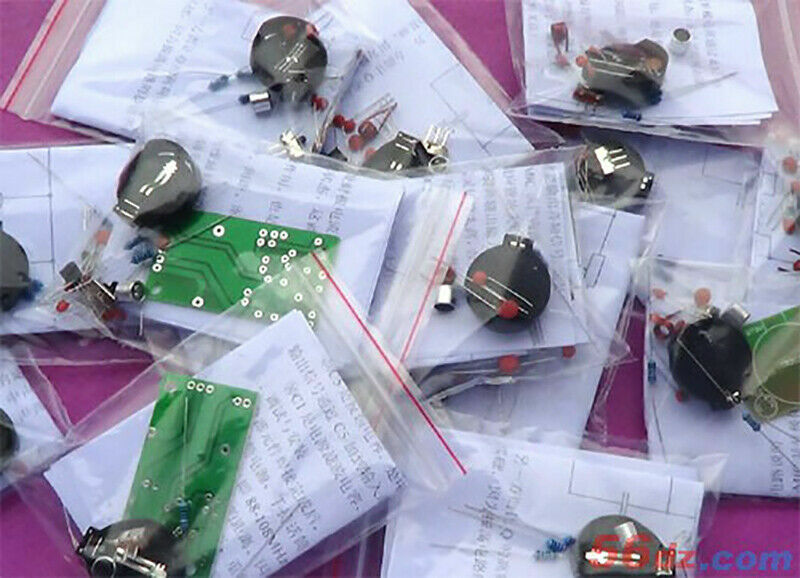 2Pcs FM Radio Microphone Transmitter Module DC 3-6V 80MHz-108MHz PCB DIY Kits