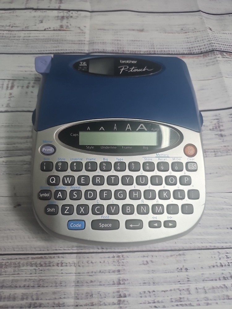 Brother P-Touch PT-1750 Label Thermal Printer Tape Tested