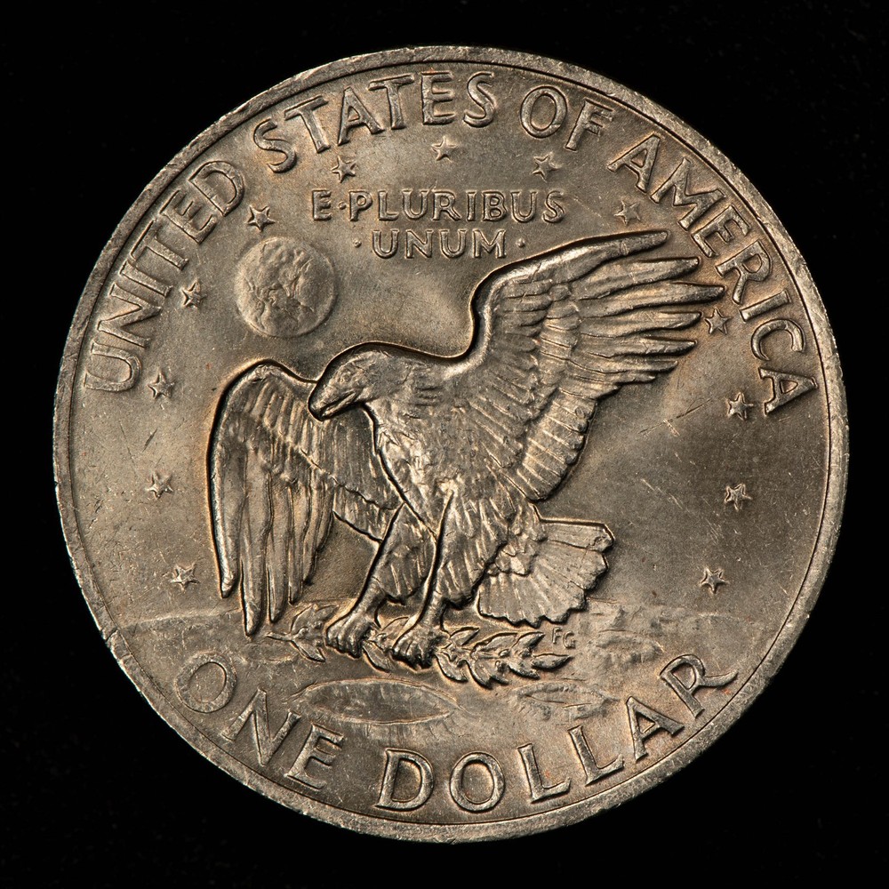 1972 Ty 2 $1 Eisenhower Dollar - Type 2 - BU - SKU-Z6682