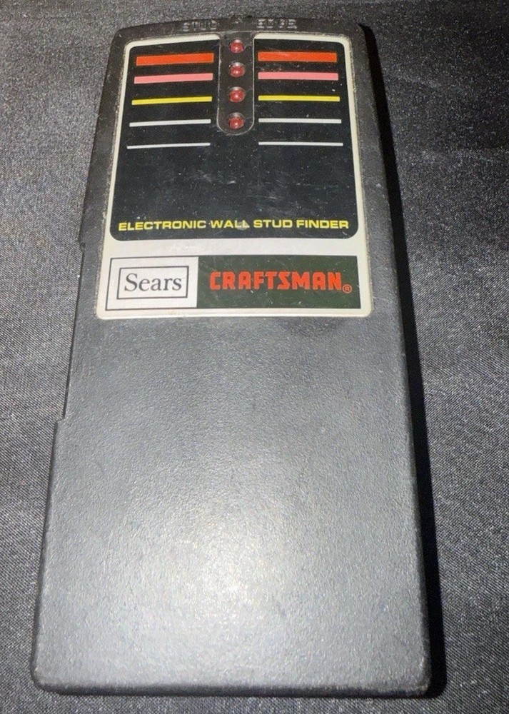 Vintage Sears Craftsman Electronic Stud Finder