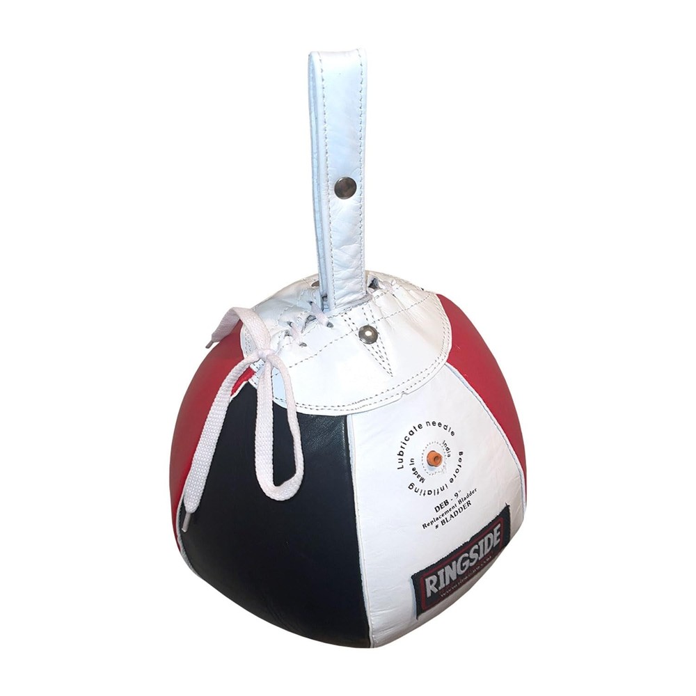 Ringside Leather Boxing Double End Bag, 9 inches