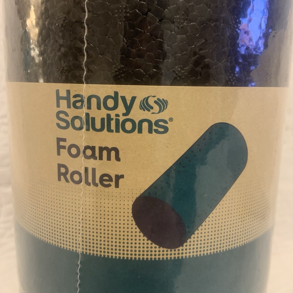Handy Solutions - 12” Foam Roller - Color: Black - New