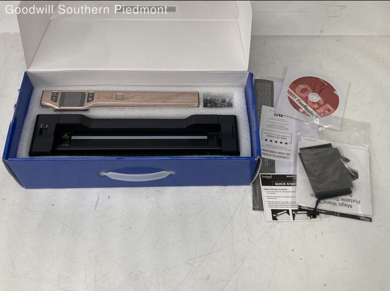 VuPoint PDSDK-ST470-VP Magic Wand Portable Scanner + Auto-Feed Dock - Open Box