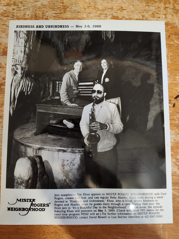 ERIC KLOSS PHOTOGRAPH JAZZ FRED ROGERS