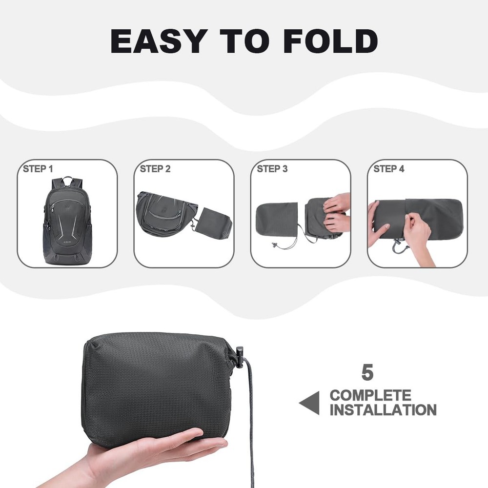 45L Ultra Lightweight Packable Hiking Backpack Waterproof Foldable Daypack