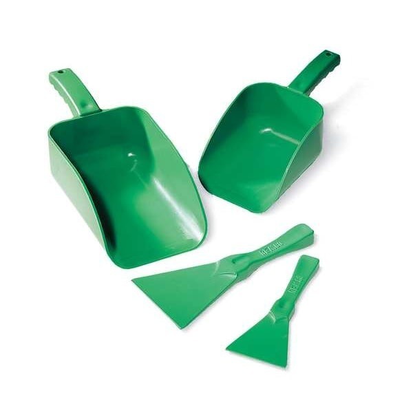 Remco Small Hand Scoop, Poly, 32 Oz, Green