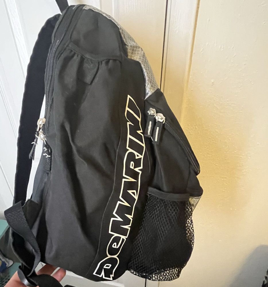 DeMarini Baseball Softball Bat Pack – Gray/Black – Clean – 2 Bat Holders ⚾