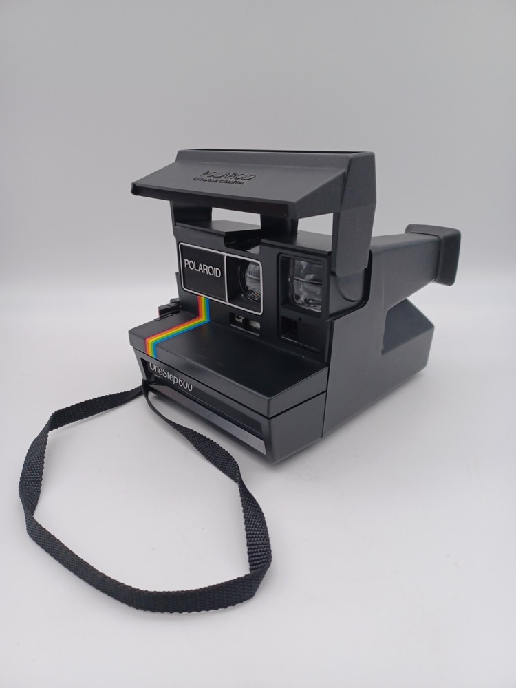 Polaroid One Step 600 Instant Camera with Strap Manual and Original Box US Made
