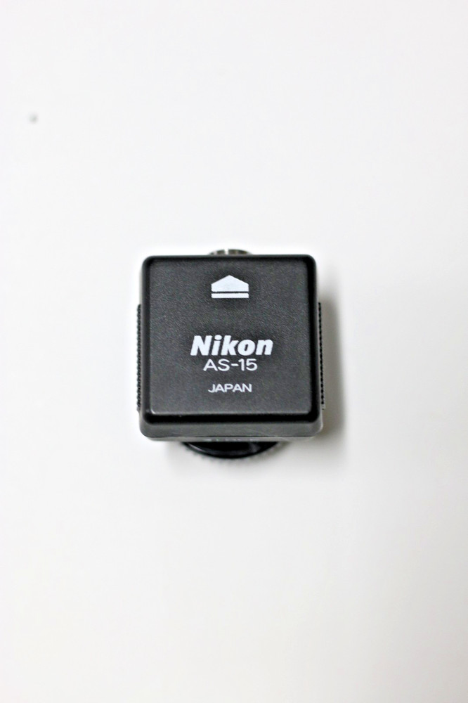 Nikon AS-15 Sync Terminal Adapter Hot Shoe with instructions #261