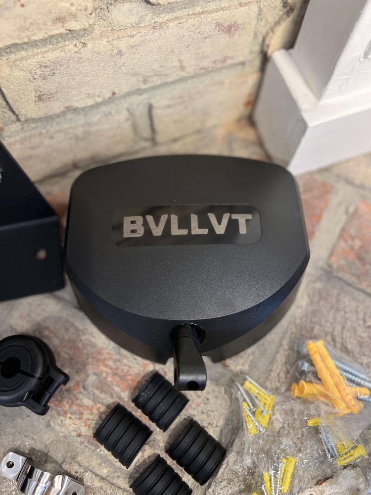 BVLLVT EV Charger Cable Retractor Ceiling Wall Mount Management Holder Black