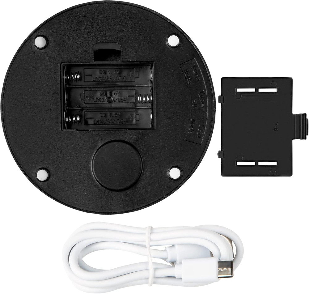 Rotating Display Stand - Spinning Display Stand with Colored Lights - Lighted LE