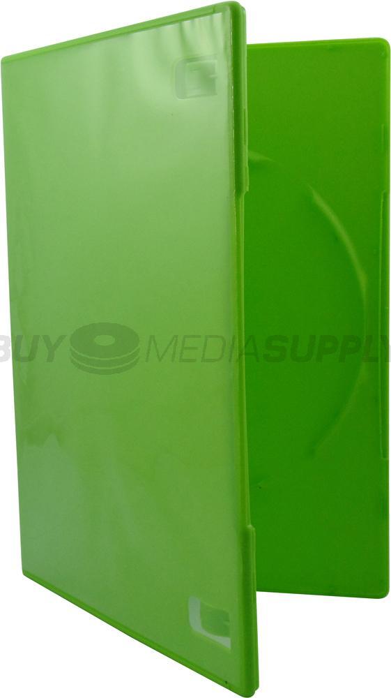 7mm Slimline Green 1 Disc DVD Case Lot