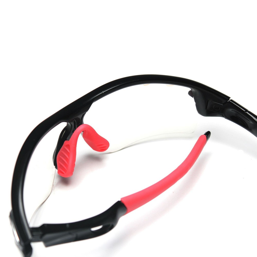 Red Silicone Kit Replacement Ear Socks & Nose Pieces For-Oakley Radar Path