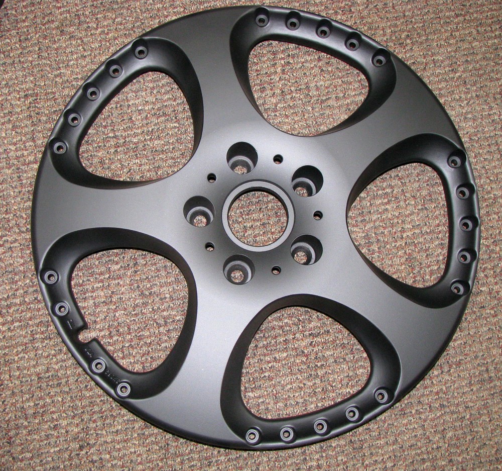 Super Durable Flat Black Powder Coating Paint - New 1LB