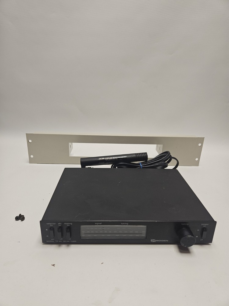 Tested BOGEN Model No. TP-50 With BOGEN Mounting Plate And Screws Working Clean