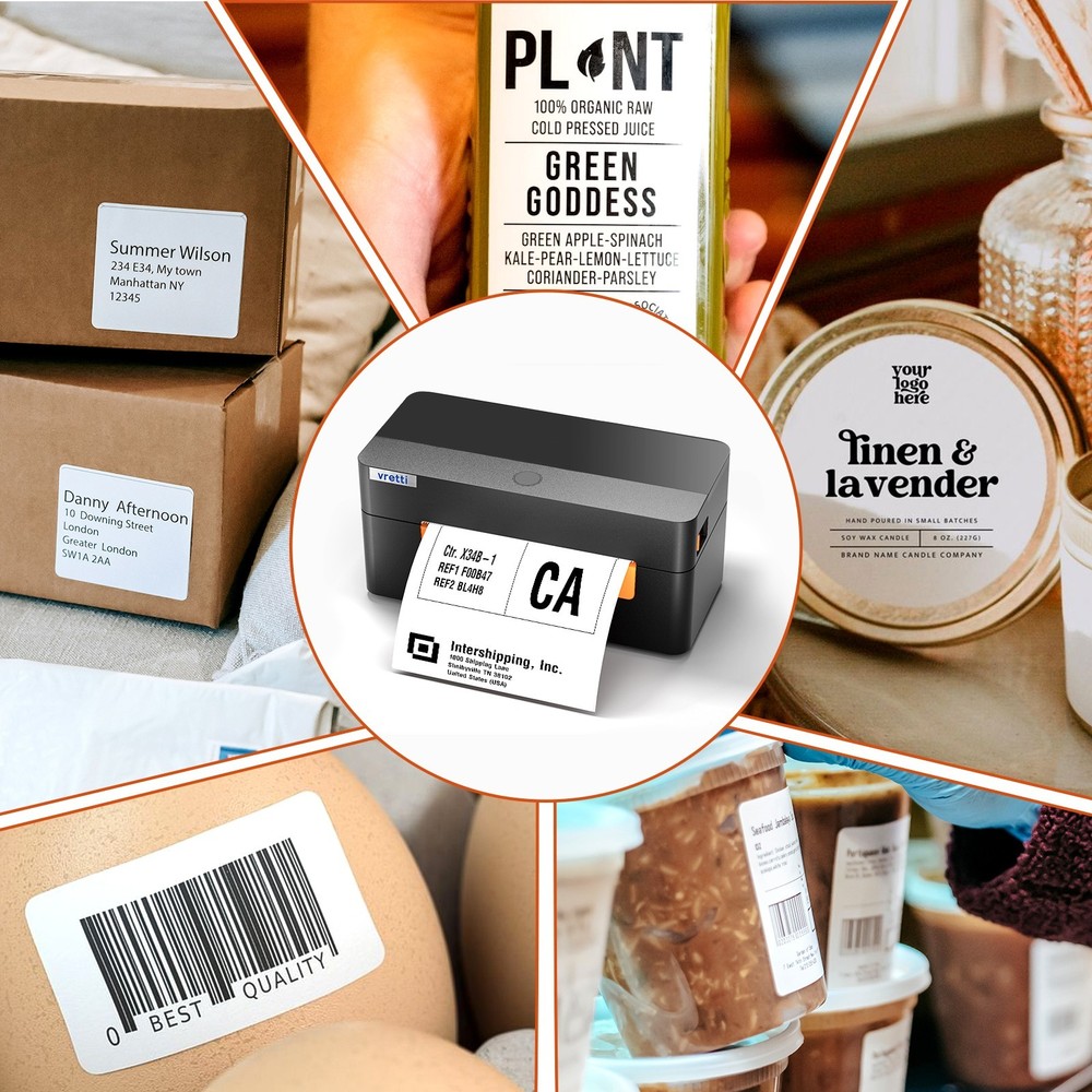 VRETTI Thermal Shipping Label Printer4x6 Cheap Label Printer Amazon ETSYEBAY