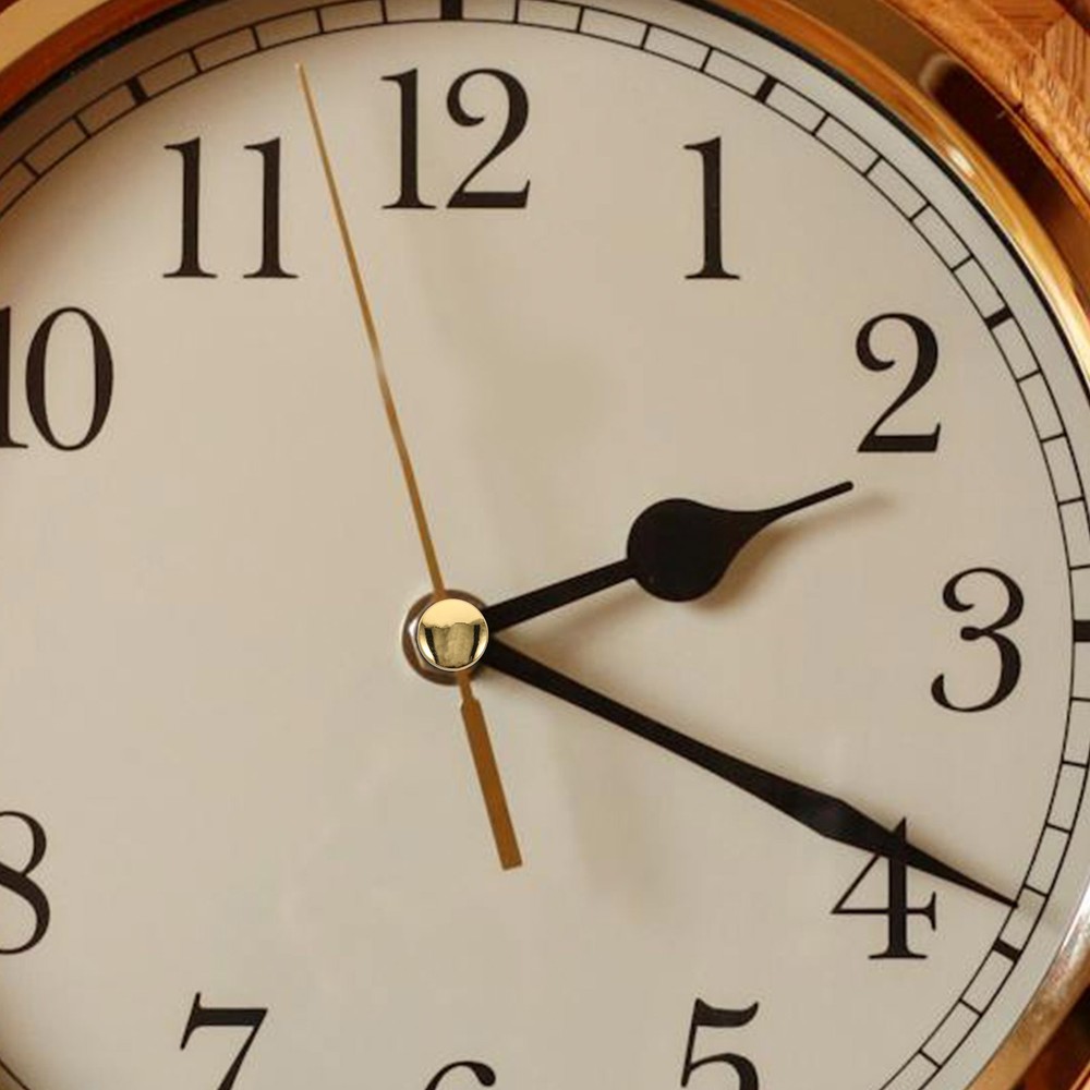 200Pcs Gold Plastic Clock Second Hand Caps Quartz Wall Clock Replacement Parts