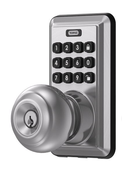 Heavy duty Keyless/Keypad Entry Door Lock with Handle Silver