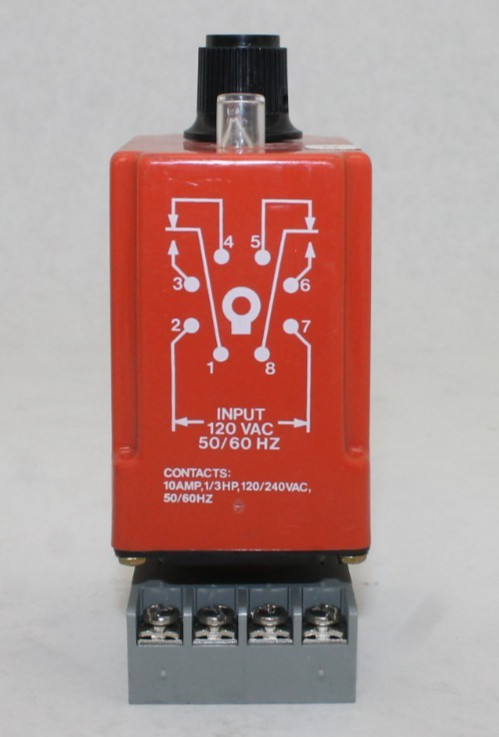 NCC A1K-5-461 Solid State Timer with IDEC SR2P-06 Base