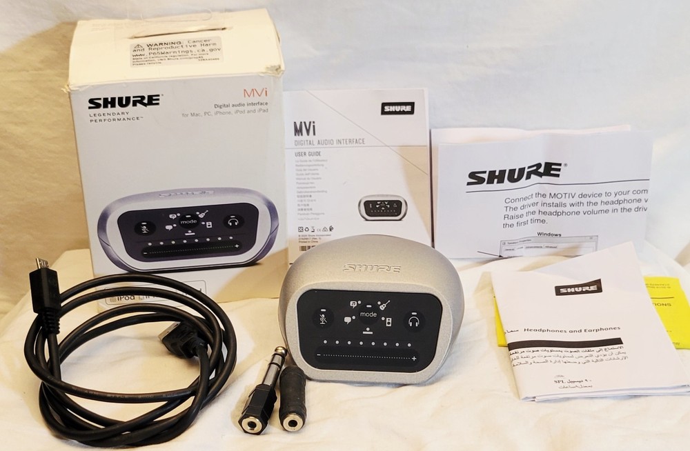 Shure MVi/A-LTG Digital Audio Interface