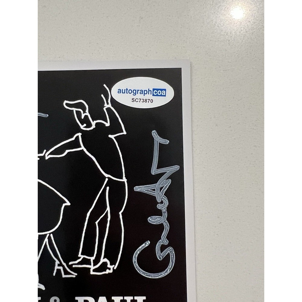 Galen Ayers Paul Simonon Dual Signed Autographed CD Insert w/New CD COA ACOA #1