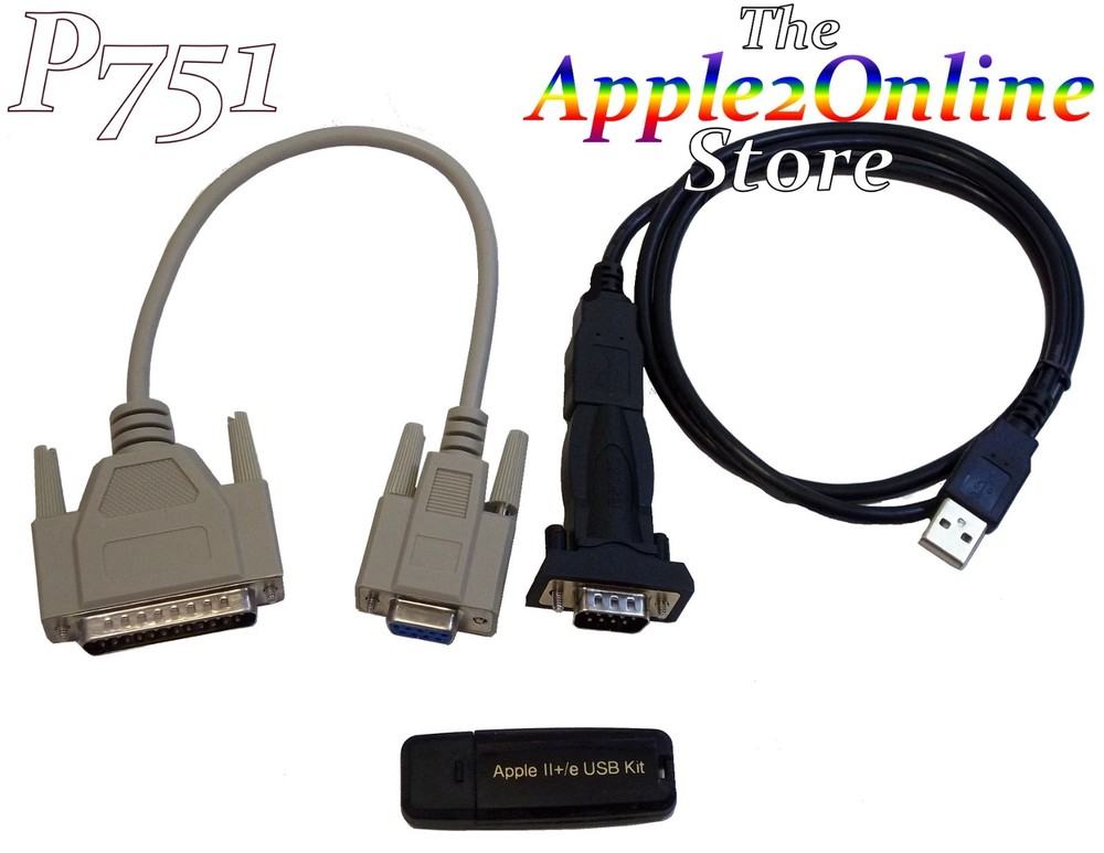 ✅ 🍎 Apple SuperSerial Card USB Adapter Kit for use w/ ADTPro Disk Bootstrap💕