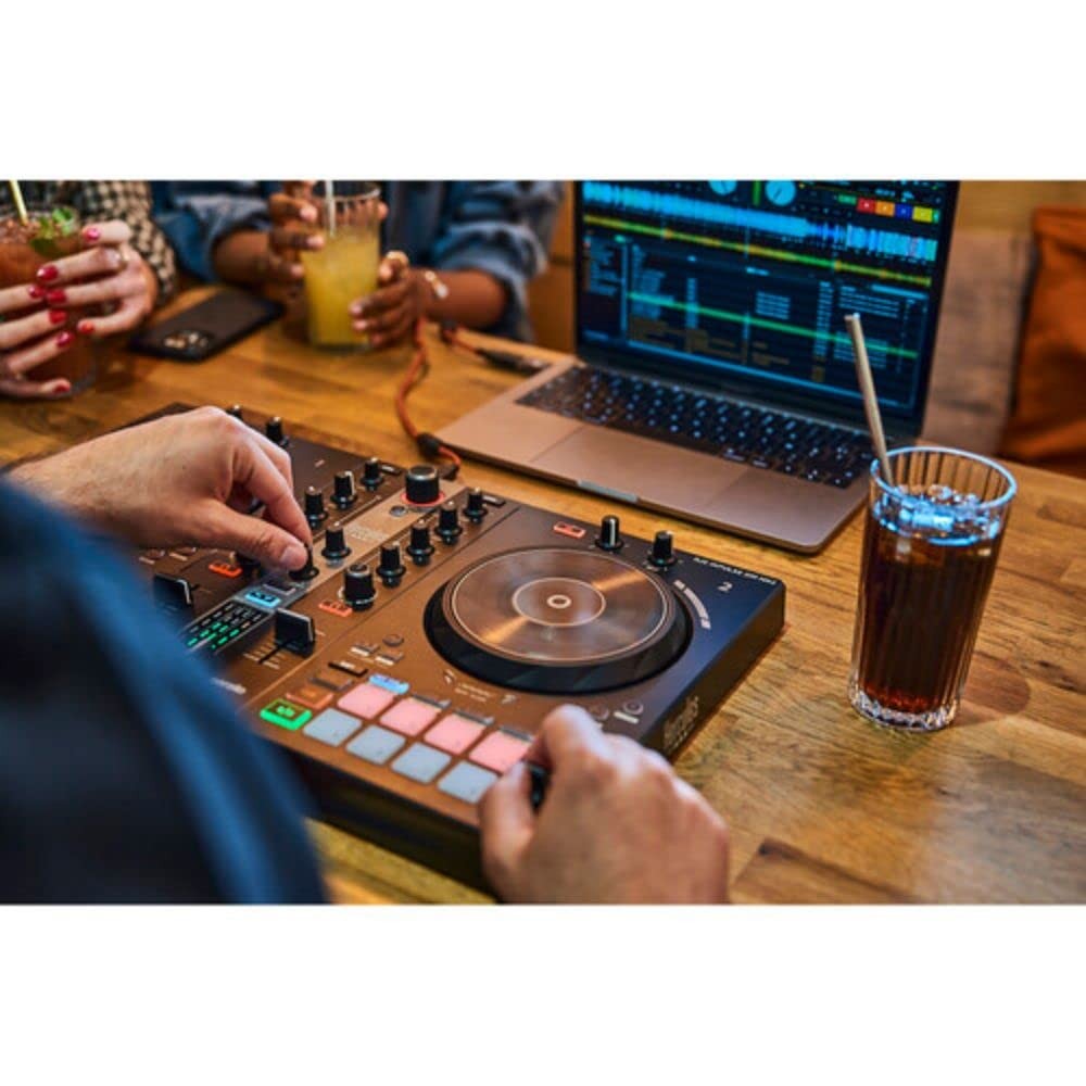 Hercules DJ Control Inpulse 300 MK2 2-Deck USB DJ Controller Bundle