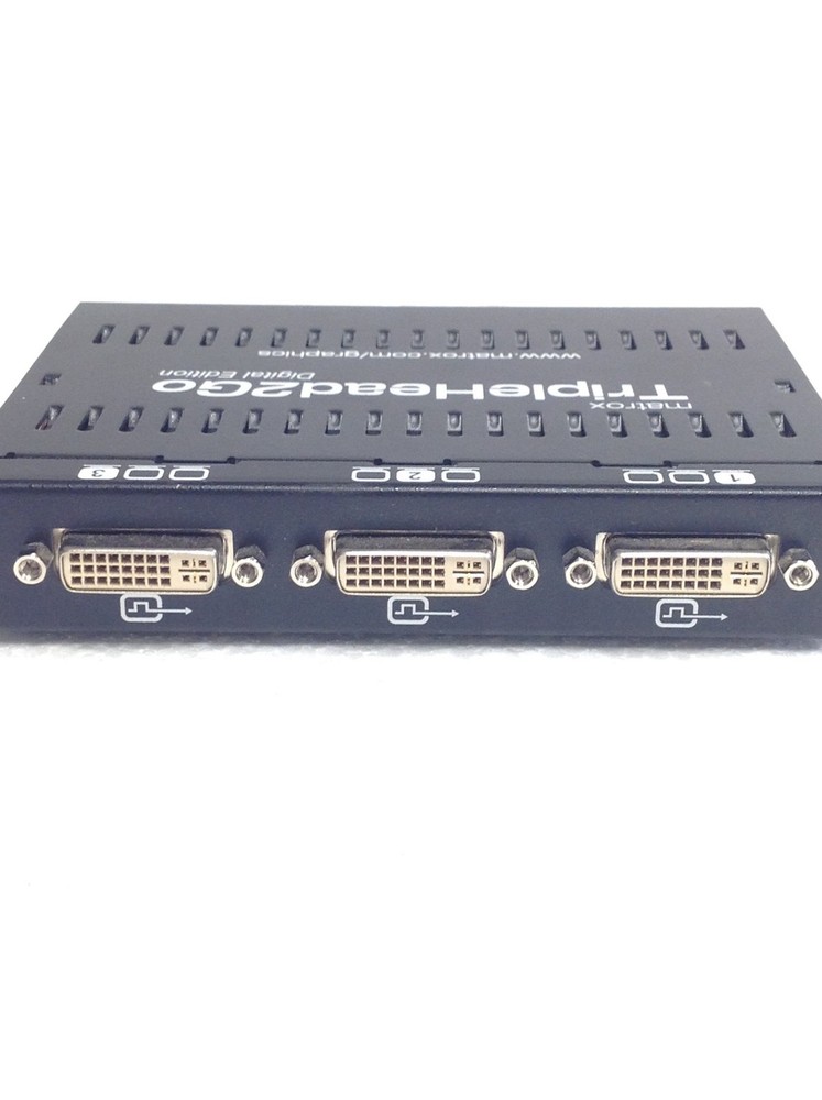 Matrox T2G-D3D-IF TripleHead2Go Digital Edition DVI VGA Multi Display Adapter