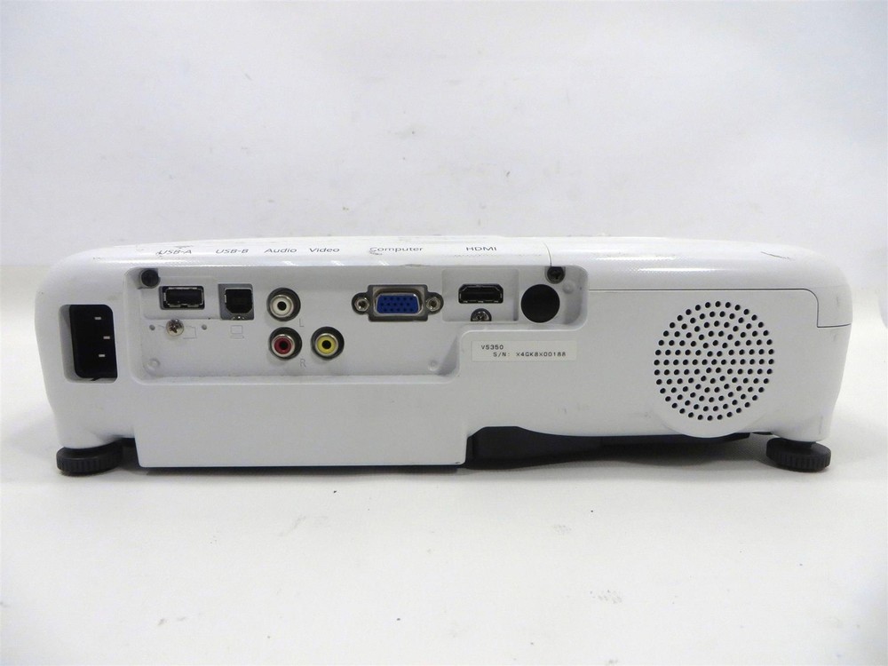 Epson VS350 3LCD HD Projector - Lamp Runtime : 00 Hrs
