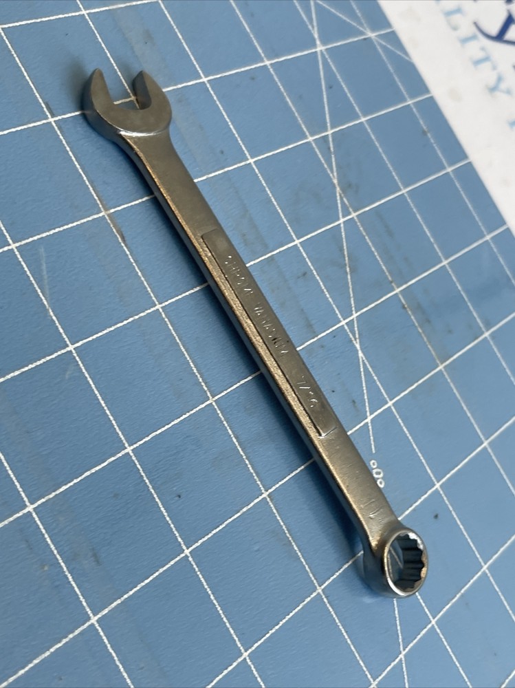 Genius Tools 7/16" Combination Wrench (Matte Finish) - 737014